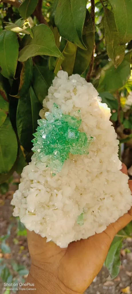 Apophyllite from India image