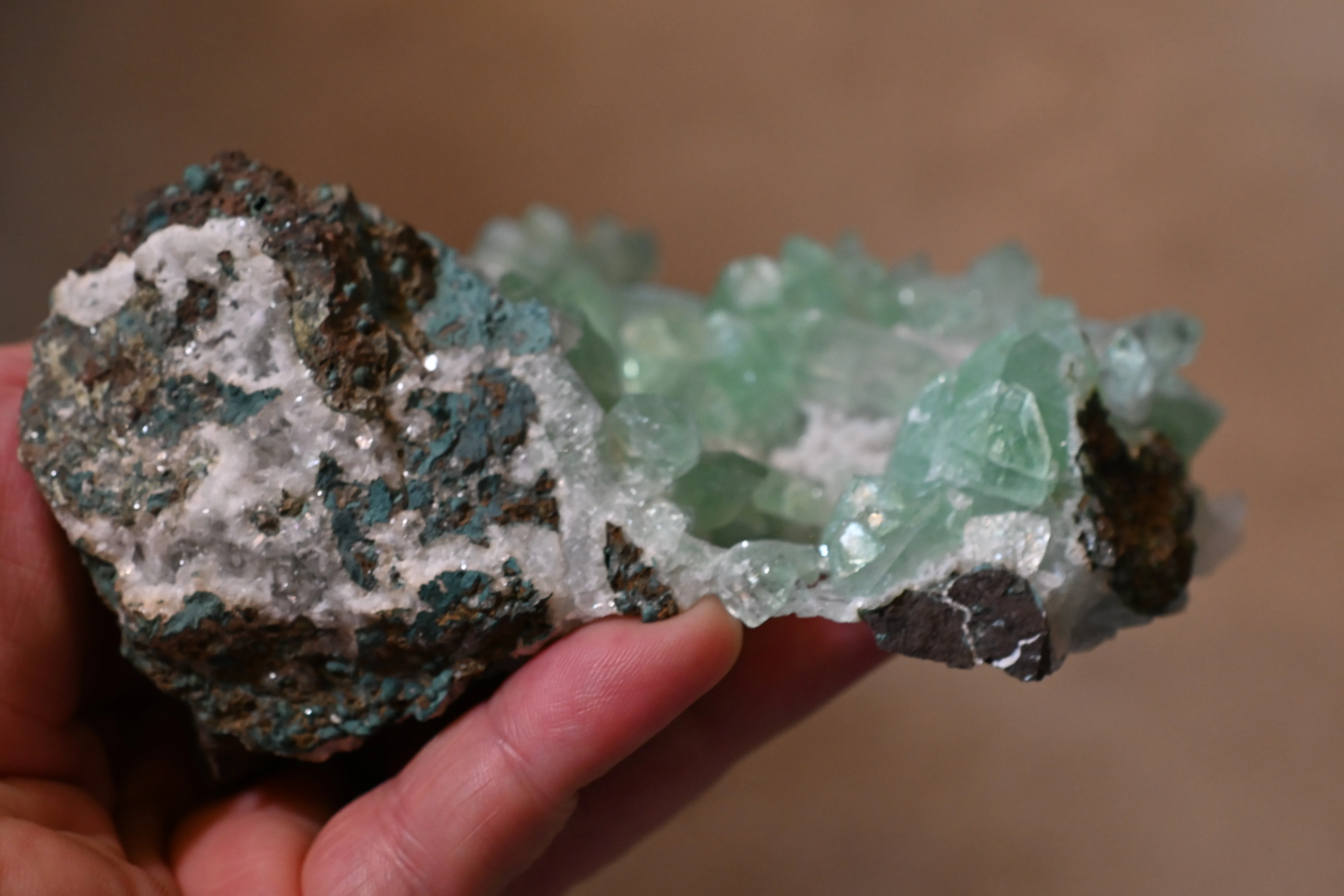 Apophyllite from India, Maharashtra, Pune Division, Pune District - image 8