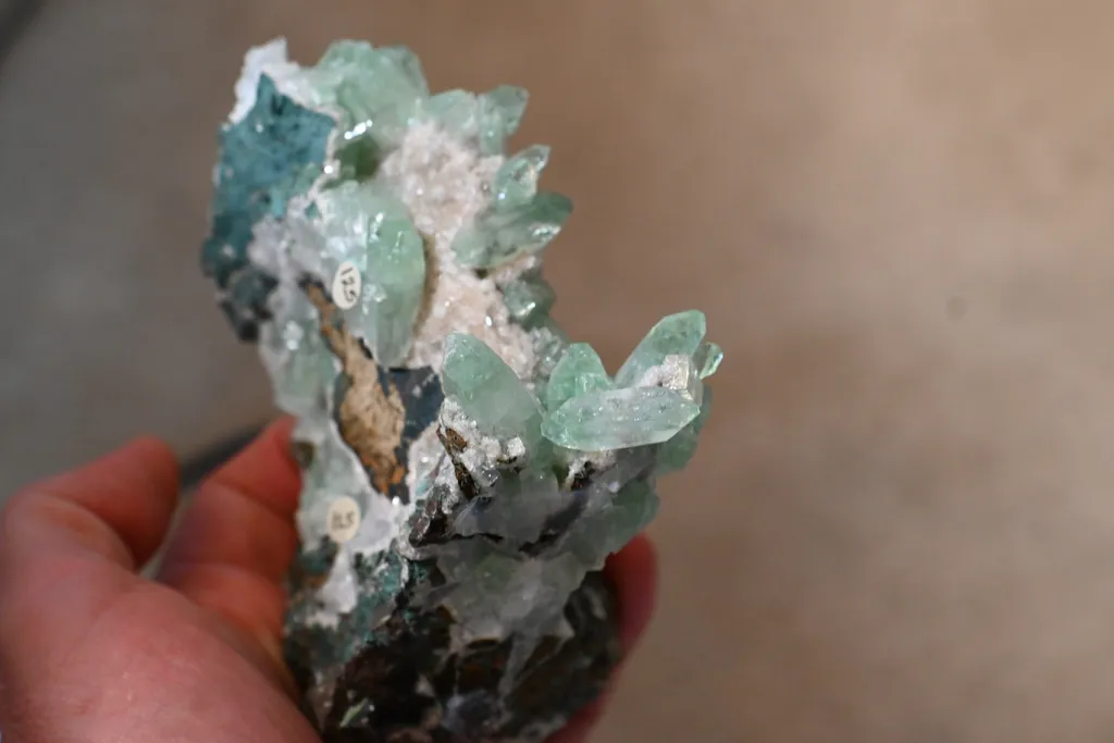 Apophyllite from India, Maharashtra, Pune Division, Pune District - image 9