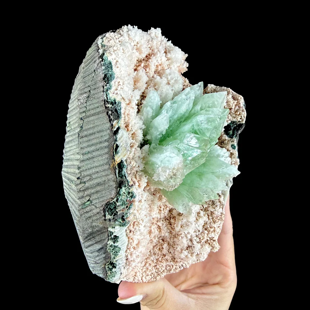 Apophyllite from Jalgaon, Jalgaon District, Nashik Division, Maharashtra, India - image 4