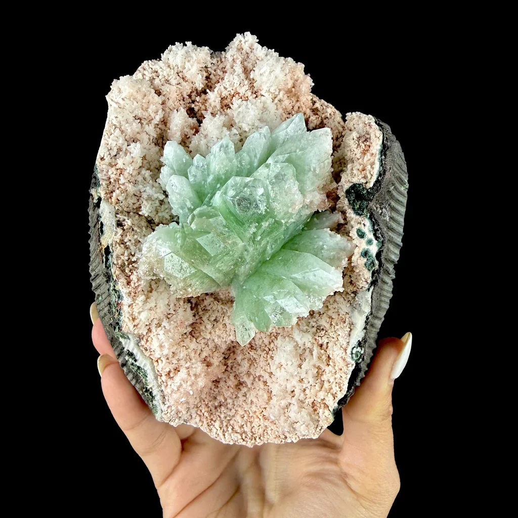 Apophyllite from Jalgaon, Jalgaon District, Nashik Division, Maharashtra, India - image 1