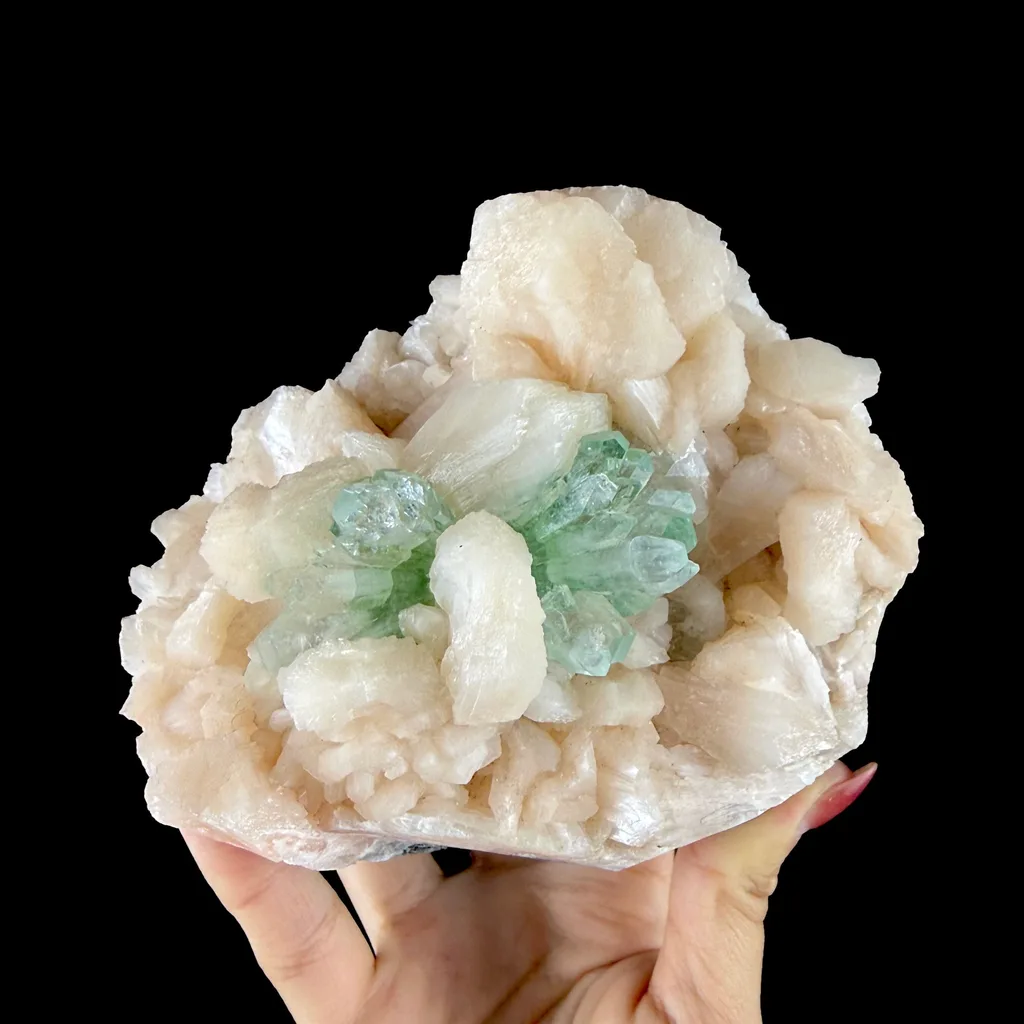 Apophyllite from Jalgaon, Jalgaon District, Nashik Division, Maharashtra, India image