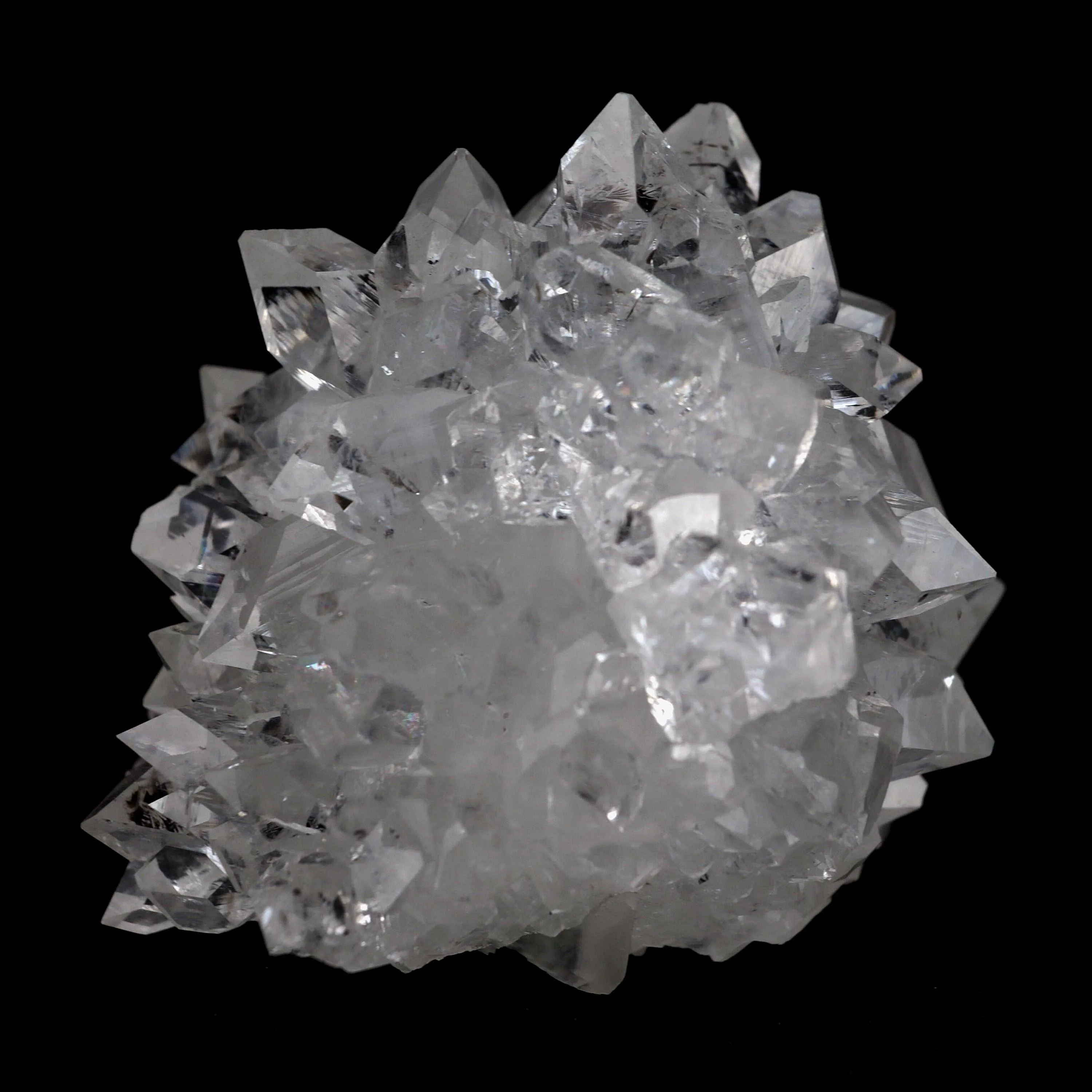 Apophyllite Gemmy Crystals with Stilbite Natural Mineral Specimen - image 5