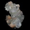 Apophyllite Gemmy Crystals with Stilbite Natural Mineral Specimen - image 1