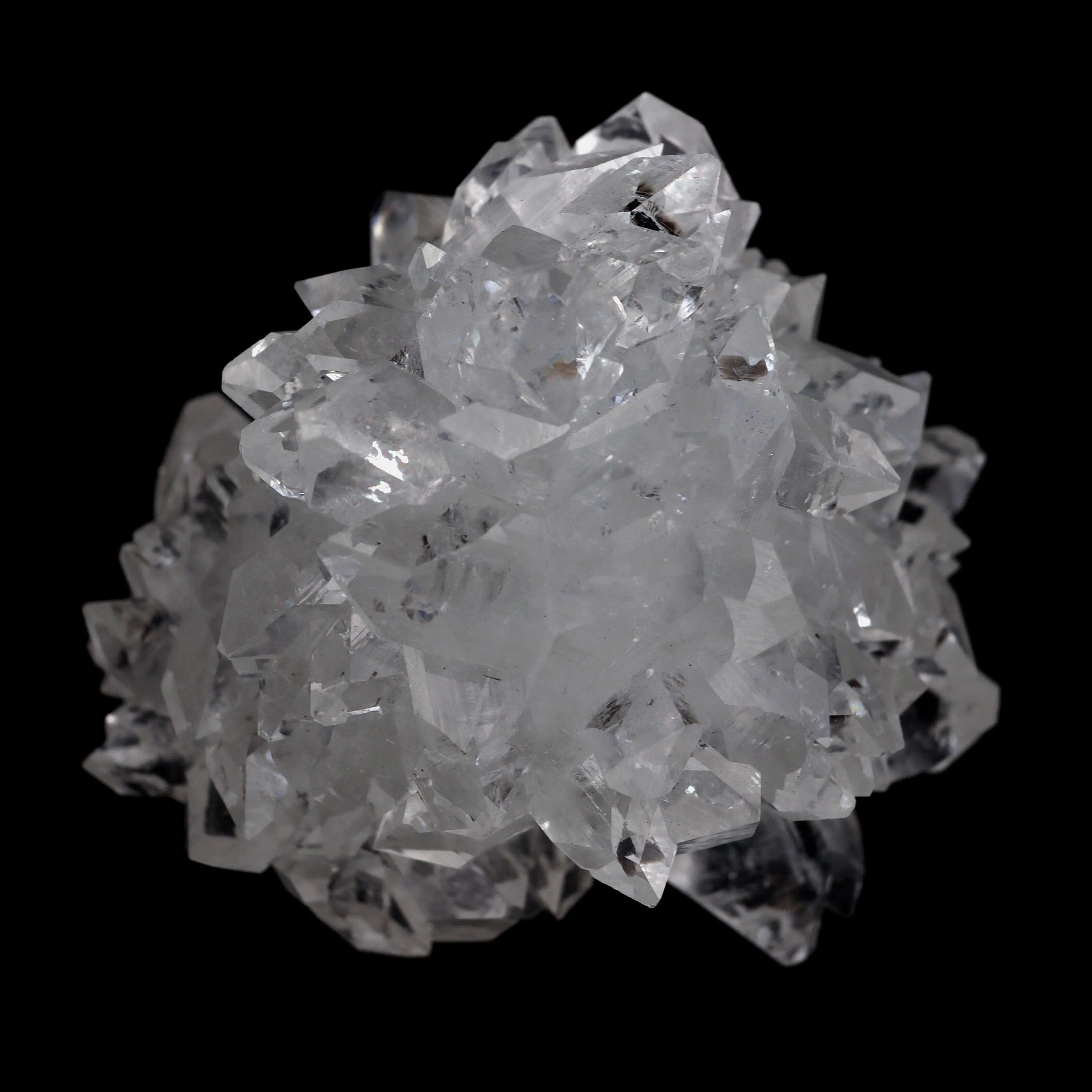 Apophyllite Gemmy Crystals with Stilbite Natural Mineral Specimen - image 6