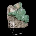 Apophyllite Green Crystal with Stilbite Natural Mineral Specimen - image 3
