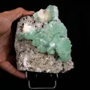 Apophyllite Green Crystal with Stilbite Natural Mineral Specimen - image 5