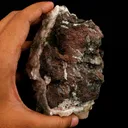 Apophyllite green cube with Stilbite Natural Mineral Specimen - image 5