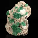 Apophyllite green with Mordenite Free Standing Natural Mineral Specimen - image 2