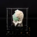 Apophyllite green with Mordenite Natural Mineral Specimen - image 6