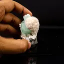 Apophyllite green with Mordenite Natural Mineral Specimen - image 5