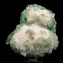 Apophyllite Green with Mordenite Natural Mineral Specimen - image 1