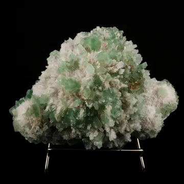 Apophyllite Green with Mordenite Natural Mineral Specimen