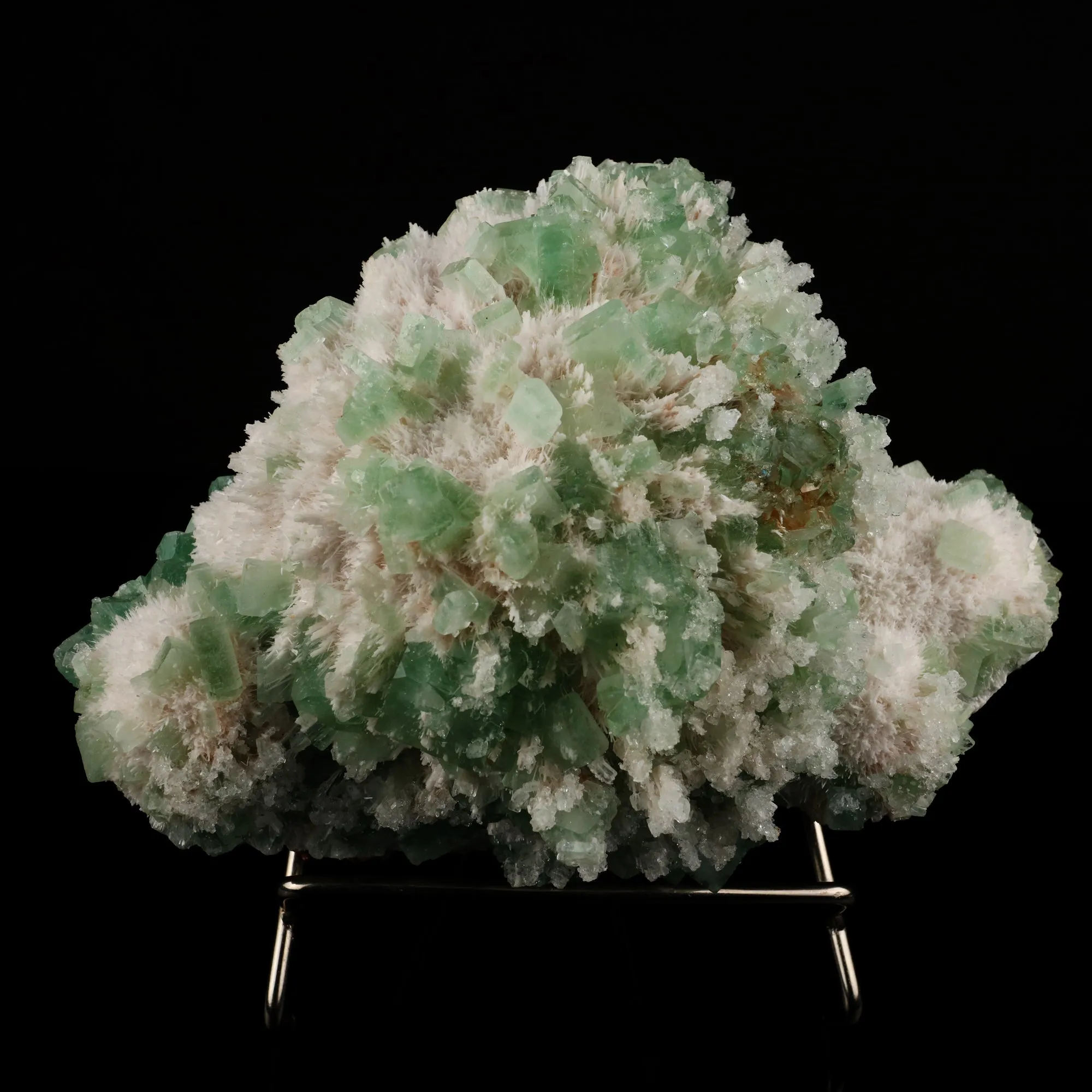 Apophyllite Green with Mordenite Natural Mineral Specimen - image 1