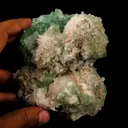 Apophyllite Green with Mordenite Self Standing Natural Mineral Specimen - image 5
