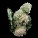 Apophyllite Green with Mordenite Self Standing Natural Mineral Specimen - image 1