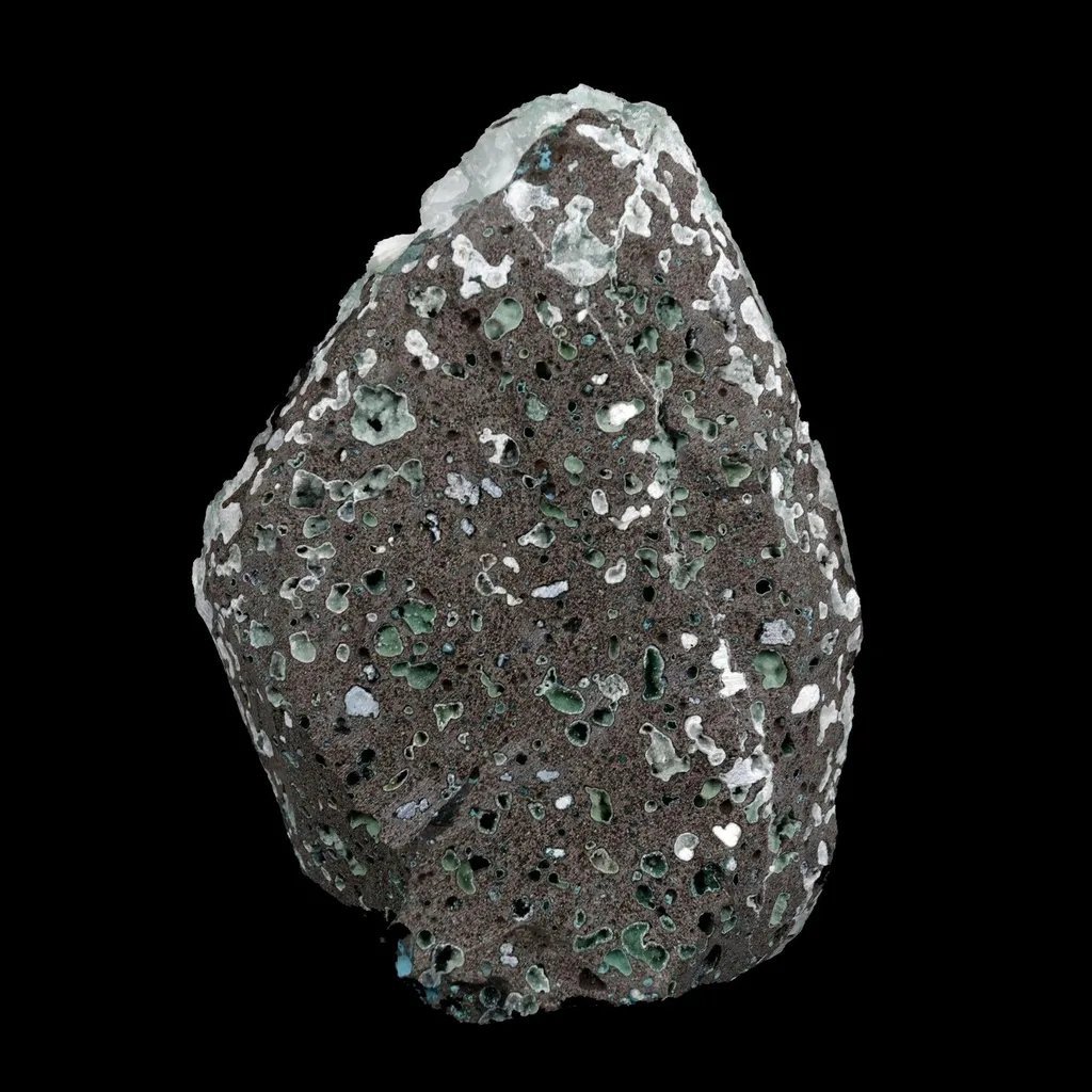 Apophyllite green with Scolecite on Chalcedony A Real Attention Grabber - image 5