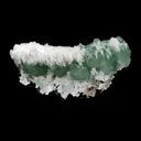 Apophyllite Green with Scolecite on Chalcedony Natural Mineral Specimen - image 6