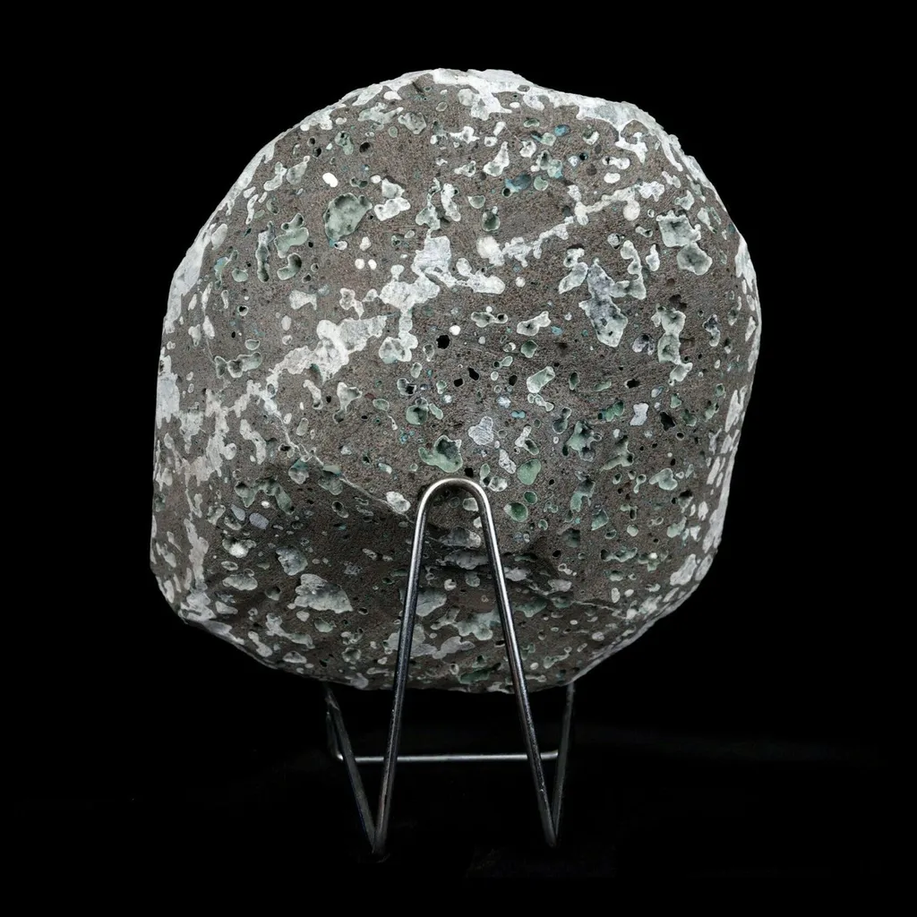 Apophyllite Green with Scolecite on Chalcedony Natural Mineral Specimen - image 5