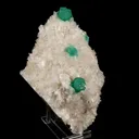 Apophyllite green with Stilbite Natural Mineral Specimen - image 3