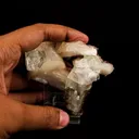 Apophyllite green with Stilbite Natural Mineral Specimen - image 3