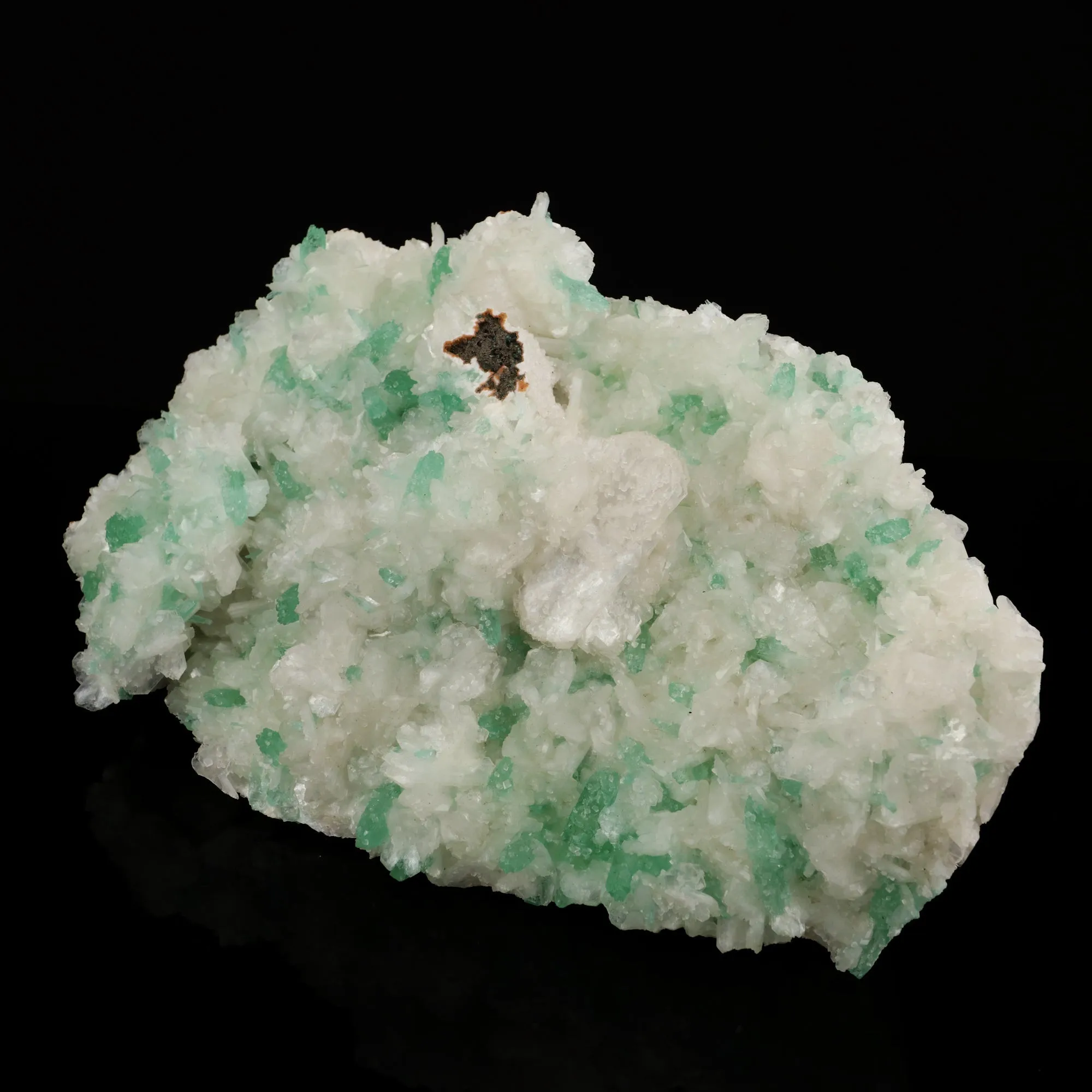 Apophyllite Green with Stilbite Natural Mineral Specimen - image 2
