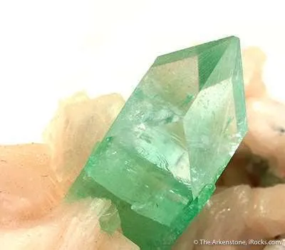 Apophyllite in Stilbite - image 2