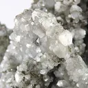 Apophyllite-(Kf), Graphite - image 2