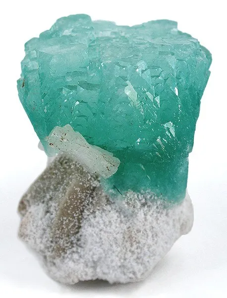 Apophyllite-(Kf), Mordenite image