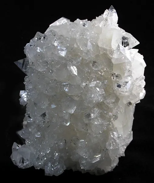 Apophyllite-(Kf), Quartz image