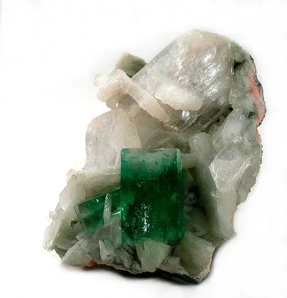 Apophyllite-(Kf), Stilbite image
