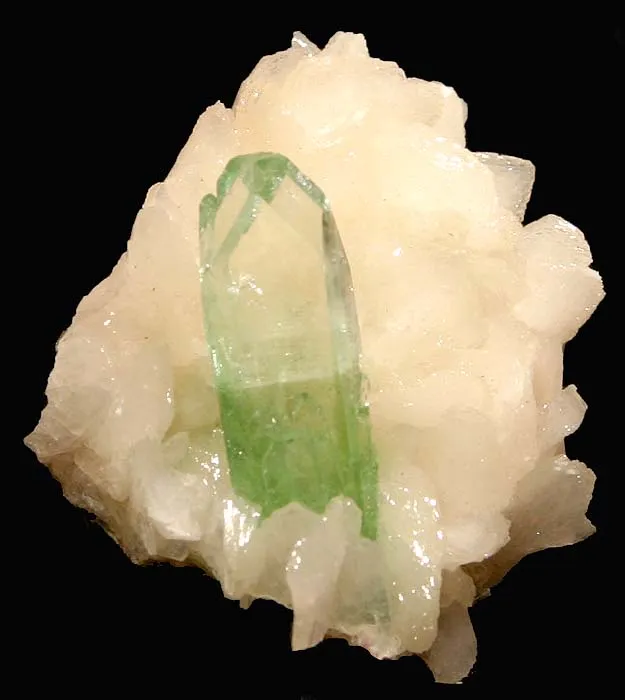 Apophyllite-(Kf), Stilbite - image 1