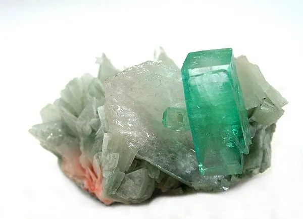 Apophyllite-(Kf), Stilbite - image 1