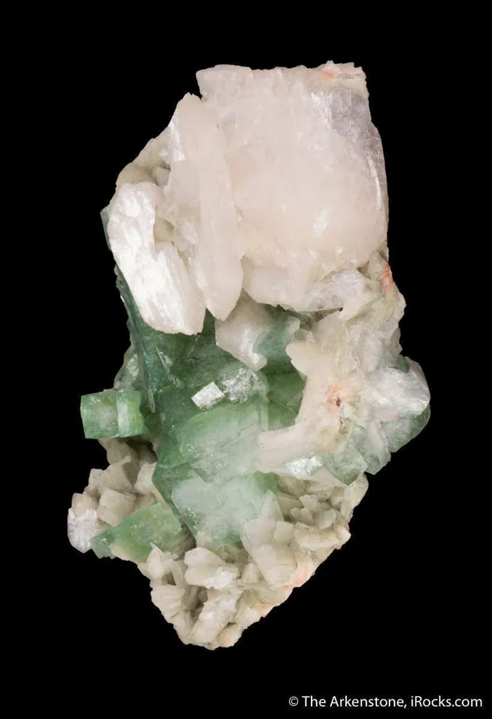 Apophyllite-(Kf), Stilbite - image 5