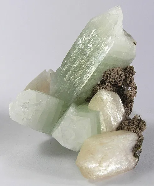 Apophyllite-(Kf), Stilbite-Ca image