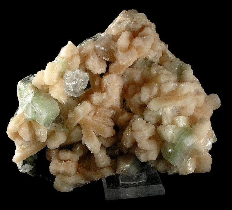 Apophyllite-(Kf), Stilbite-Ca - image 1