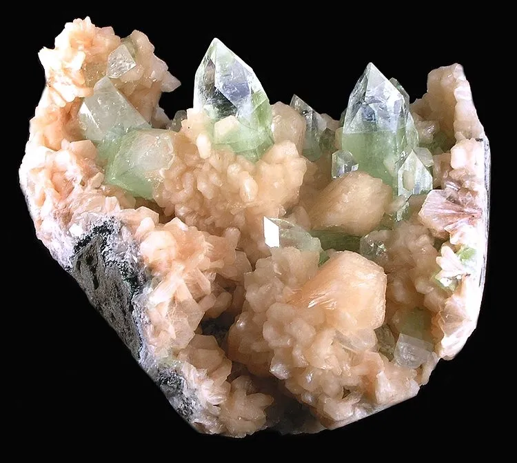 Apophyllite-(Kf), Stilbite-Ca - image 1