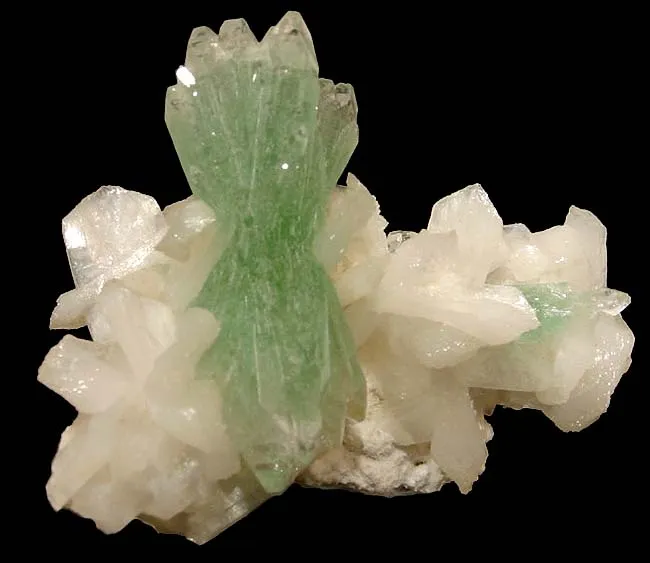 Apophyllite-(Kf), Stilbite-Ca image