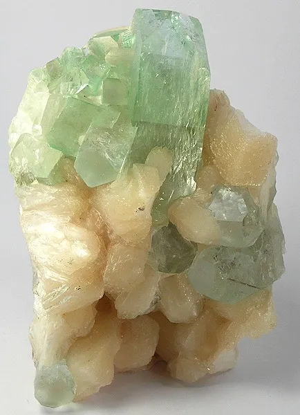 Apophyllite-(Kf), Stilbite-Ca image