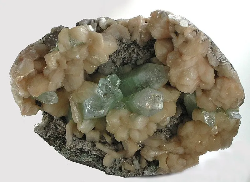 Apophyllite-(Kf), Stilbite-Ca image