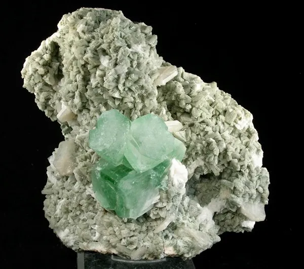 Apophyllite-(Kf), Stilbite-Ca, Heulandite-Ca image
