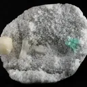 Apophyllite-(Kf), Stilbite-Ca, Heulandite-Ca, Quartz - image 1