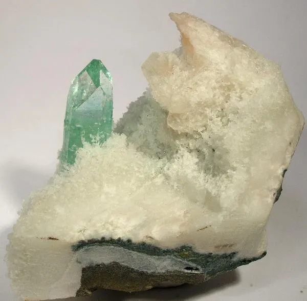 Apophyllite-(Kf), Stilbite-Ca, Quartz image