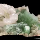 Apophyllite-(Kf), Stilbite - image 1