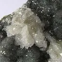 Apophyllite on Calcite - image 2