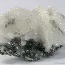 Apophyllite on Calcite - image 1