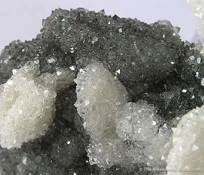 Apophyllite on Calcite - image 4