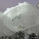 Apophyllite on Calcite - image 2
