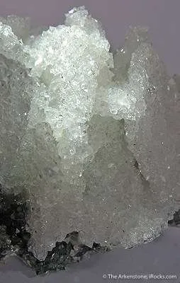 Apophyllite on Calcite - image 3