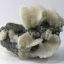 Apophyllite on Calcite - image 1